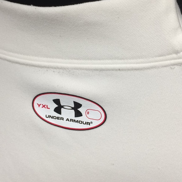 Under Armour YXL Mock Neck, Long Sleeve, Unisex - Picture 4 of 7